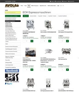 Avola Kaffeesysteme Netbook Avola Kaffeesysteme netbook responsive