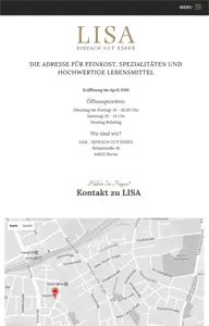 LISA - EINFACH GUT ESSEN Tablet LISA - EINFACH GUT ESSEN tablet responsive