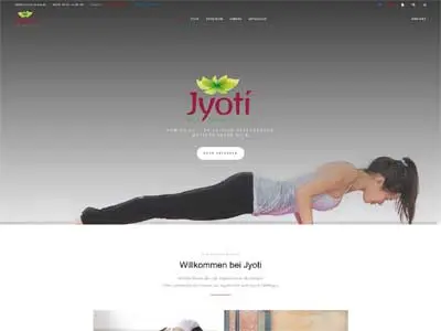 Jyoti Yoga-Institut Desktop Jyoti Yoga-Institut desktop responsive