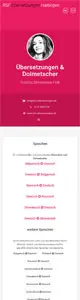 RSF Übersetzungen Hattingen Smartphone RSF Übersetzungen Hattingen smartphone responsive