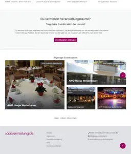 partyraum.de Netbook partyraum.de netbook responsive