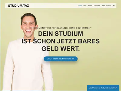 studium.tax Desktop studium.tax desktop responsive